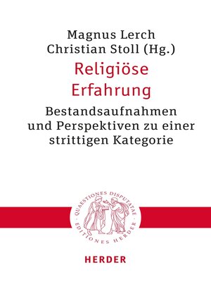 cover image of Religiöse Erfahrung